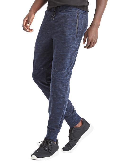 Gap Men Elements Fleece Joggers - Blue Opal Space Dye