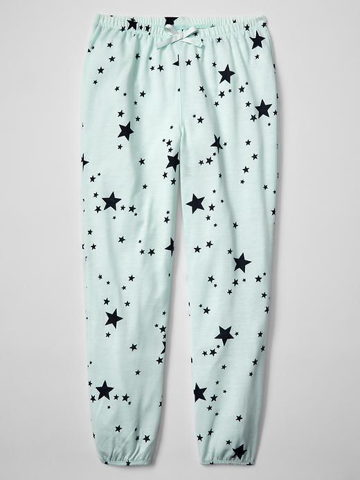 Gap Printed Pj Pants - Glass Of Water