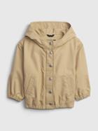 Toddler Hooded Khaki Jacket
