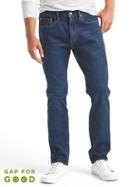 Gap Men Washwell Slim Fit Jeans - Worn Dark
