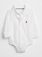 Baby Oxford Button-up Bodysuit