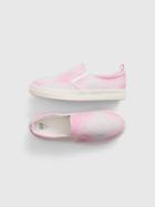 Kids Tie-dye Slip-on Shoes