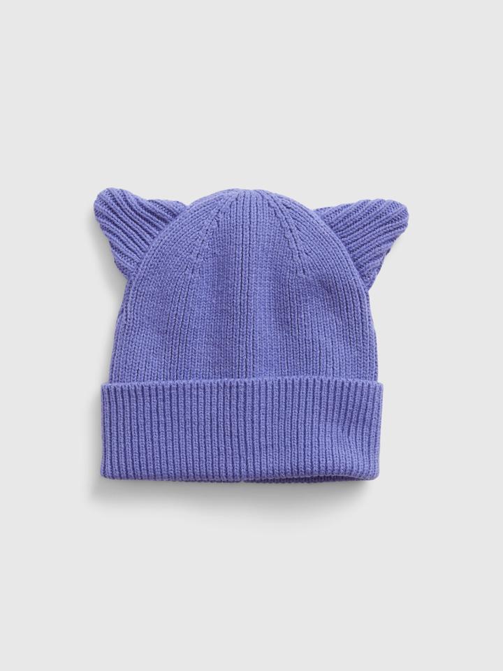 Toddler Organic Cotton Cat Beanie