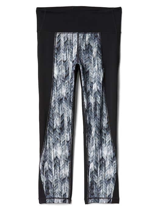 Gap Women Gapfit Sculpt Compression Gfast High Rise Capris - Indigo Wave Grey