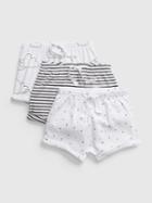 Baby First Favorite 100% Organic Cotton Pull-on Shorts (3-pack)