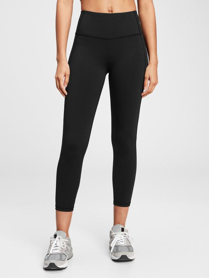 Gapfit High Rise 7/8 Leggings In Eclipse