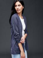 Gap Women Open Front Cardigan - Dark Night