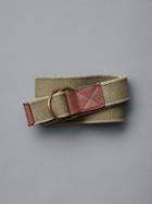 Gap Men Rugged Canvas Belt - Bracken Olive
