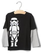 Gap Star Wars 2 In 1 Tee - Black Wash