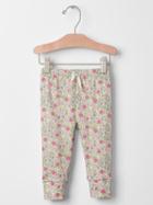 Gap Print Banded Pants - Pink Floral