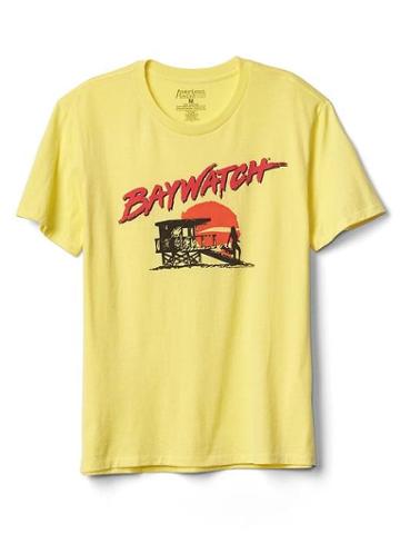 Gap Men Graphic Short Sleeve Tee - Baywatch