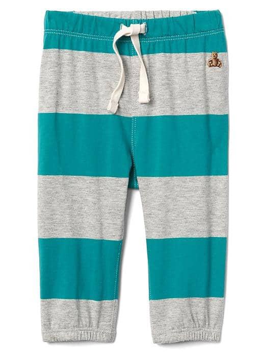 Gap Rugby Stripe Pull On Pants - Pacific Rim