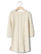 Gap Cable Knit Sweater Dress - Off White