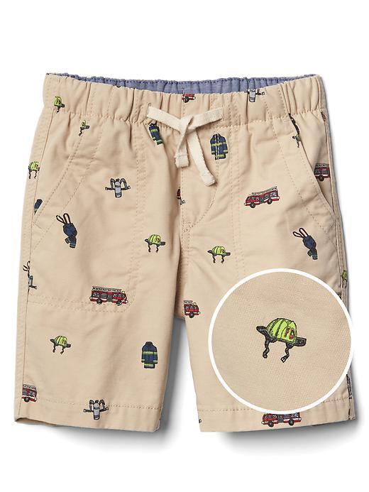 Gap Twill Pull On Shorts - Beige