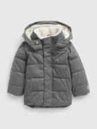 Toddler Sherpa-lined Puffer Jacket