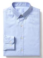 Gap Premium Oxford Slim Fit Shirt - Light Blue