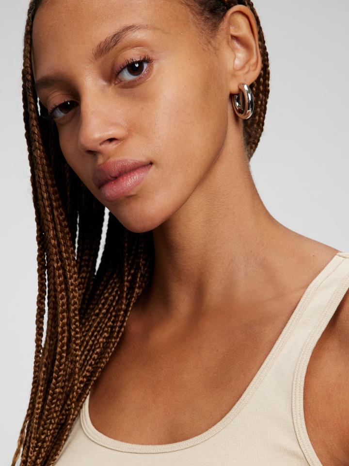 Chunky Classic Hoop Earrings