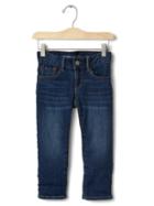 Gap 1969 Jersey Lined Straight Jeans - Medium Wash