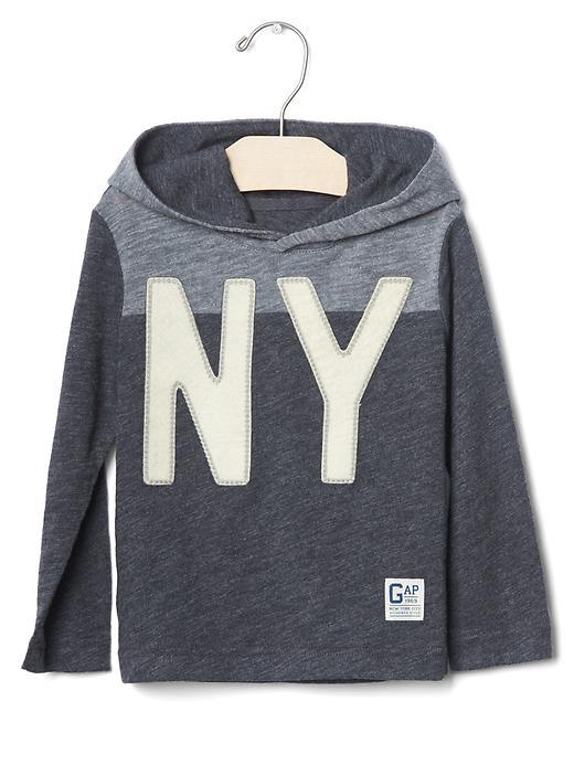 Gap Athletic Colorblock Hoodie - Heather Grey