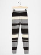 Gap Gapkids X Ed Stripe Sweater Leggings - Grey Heather