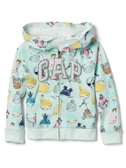 Gap Logo Terry Zip Hoodie - Best Friends