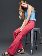 Gap Women 1969 Authentic Flare Jeans - Buoy Red