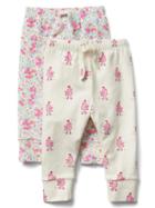 Gap Roller Hen Knit Pants 2 Pack - Sugar Pink