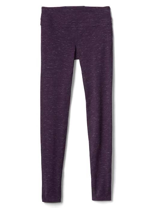 Gap Women Gapfit Gfast Cotton Leggings - Dark Purple