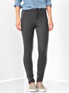 Gap Skinny Ponte Leggings - Soft Black