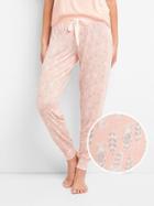 Gap Lightweight Modal Sleep Joggers - Pink Feathers