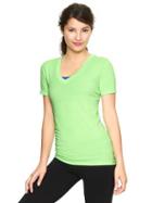 Gap Gapfit Breathe V Neck T - Early Green