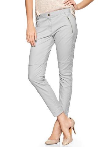 Gap Super Skinny Cargo Pants - Oslo Gray
