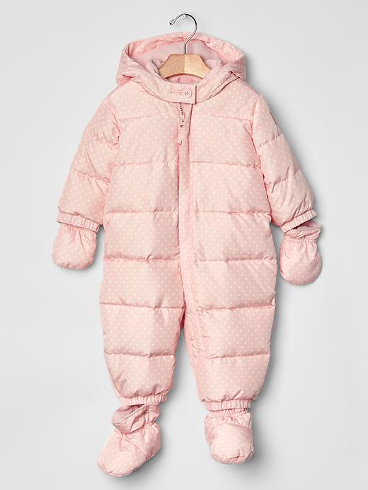 Gap Warmest Down Snowsuit - Milkshake Pink