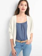 Gap Women Softspun Open Front Cardigan - New Off White