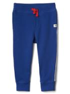 Gap Side Stripe Terry Pants - Brillant Blue