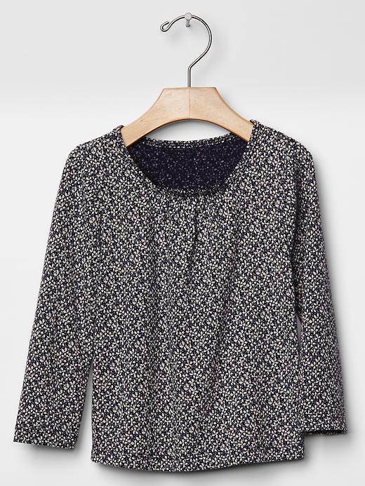 Gap Ruffle Tee - Mosaic Blue
