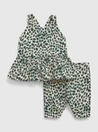 Baby Crossback Two-piece Outfit Set