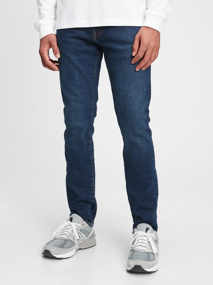 Everyday Slim Jeans In Gapflex With Washwell