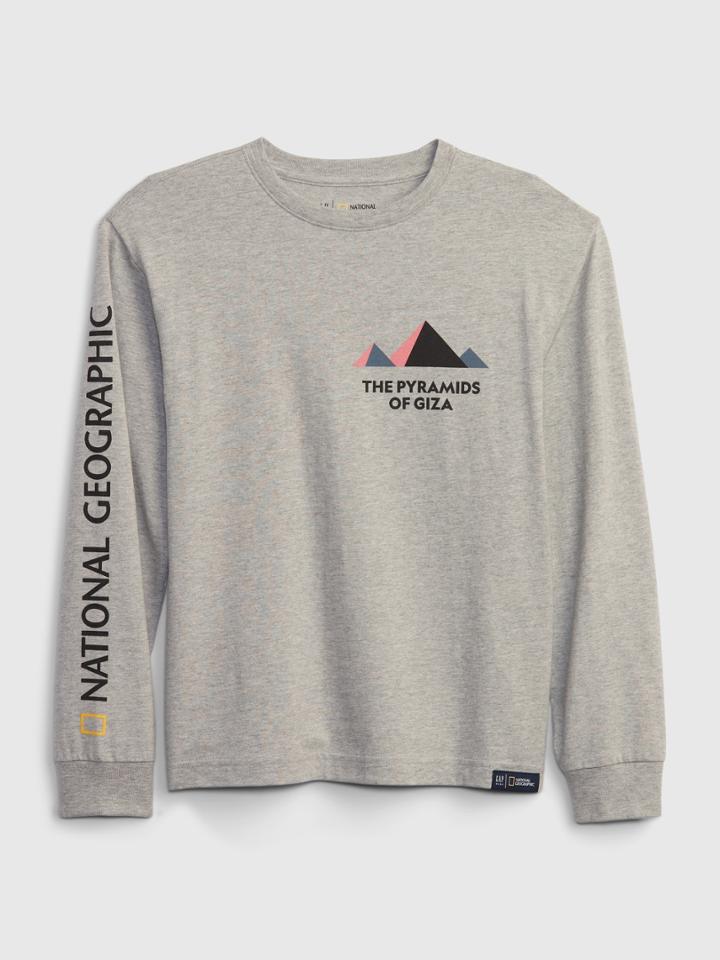 Gapkids | National Geographic 100% Organic Cotton Wonders Of The World Graphic T-shirt