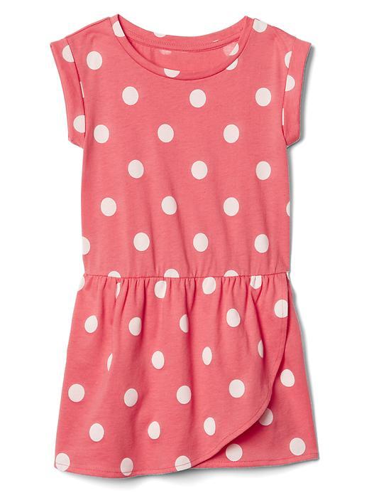 Gap Print Tulip Dress - Dot Print