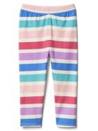Gap Print Stretch Jersey Capris - Bold Stripe