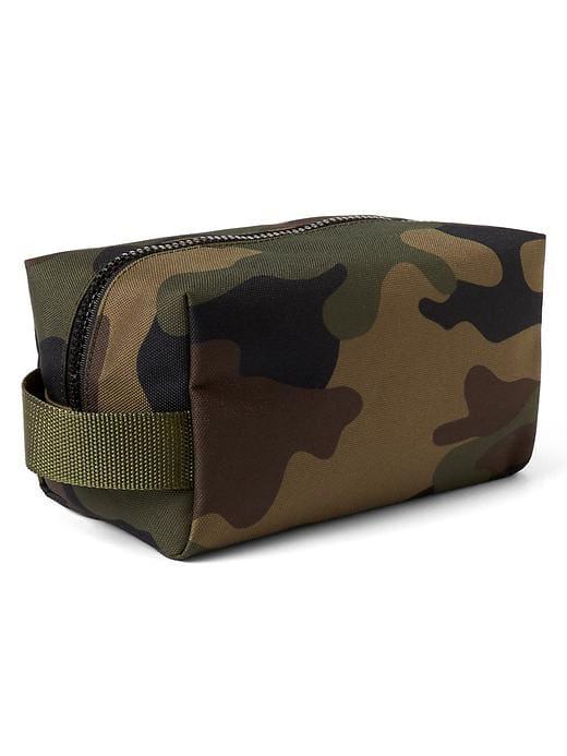 Gap Men Print Dopp Kit - Green Camo