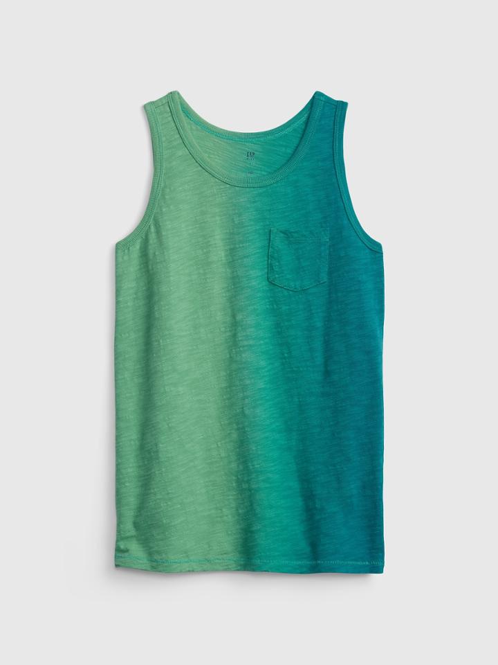 Kids 100% Organic Cotton Pocket Tank