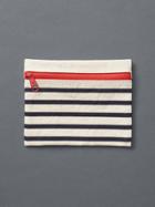 Gap Women Zip Pouch - Navy Stripe