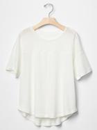 Gap Hi Lo Dolman Tee - New Off White