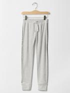 Gap Sequin Stripe Sweats - Gray Heather