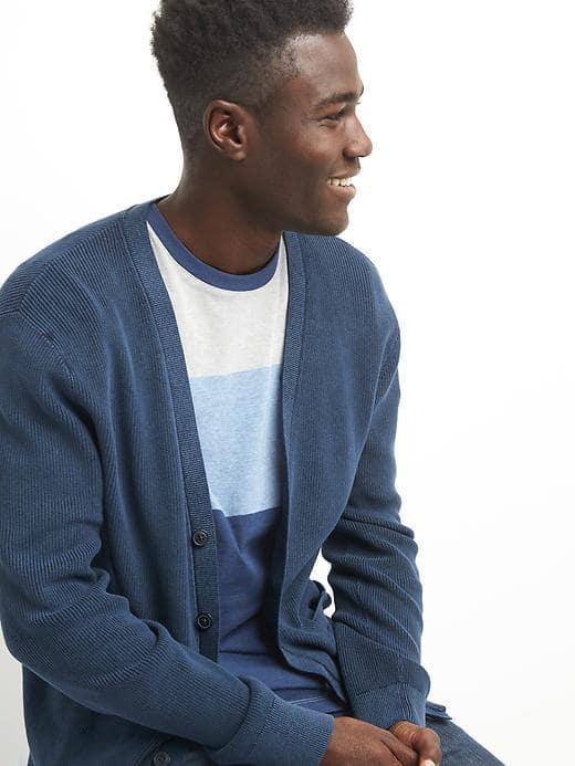 Gap Men Lightweight Cardigan - Tapestry Navy