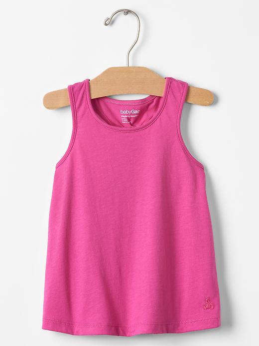 Gap Racerback Knot Tank - Happy Pink