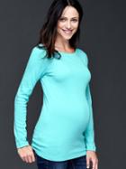 Gap Modal Boatneck Tee - Fair Aqua