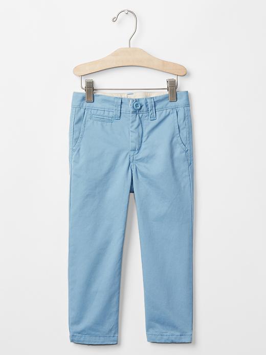 Gap Solid Khakis - Blue Stone